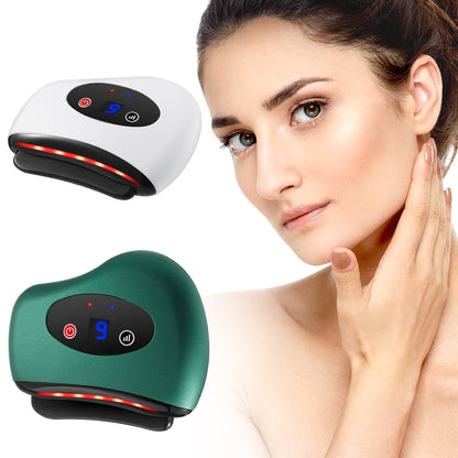 Eletric Heating Vibration Back Facial Massager