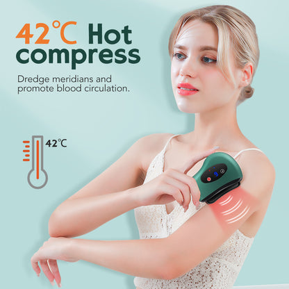 Eletric Heating Vibration Back Facial Massager